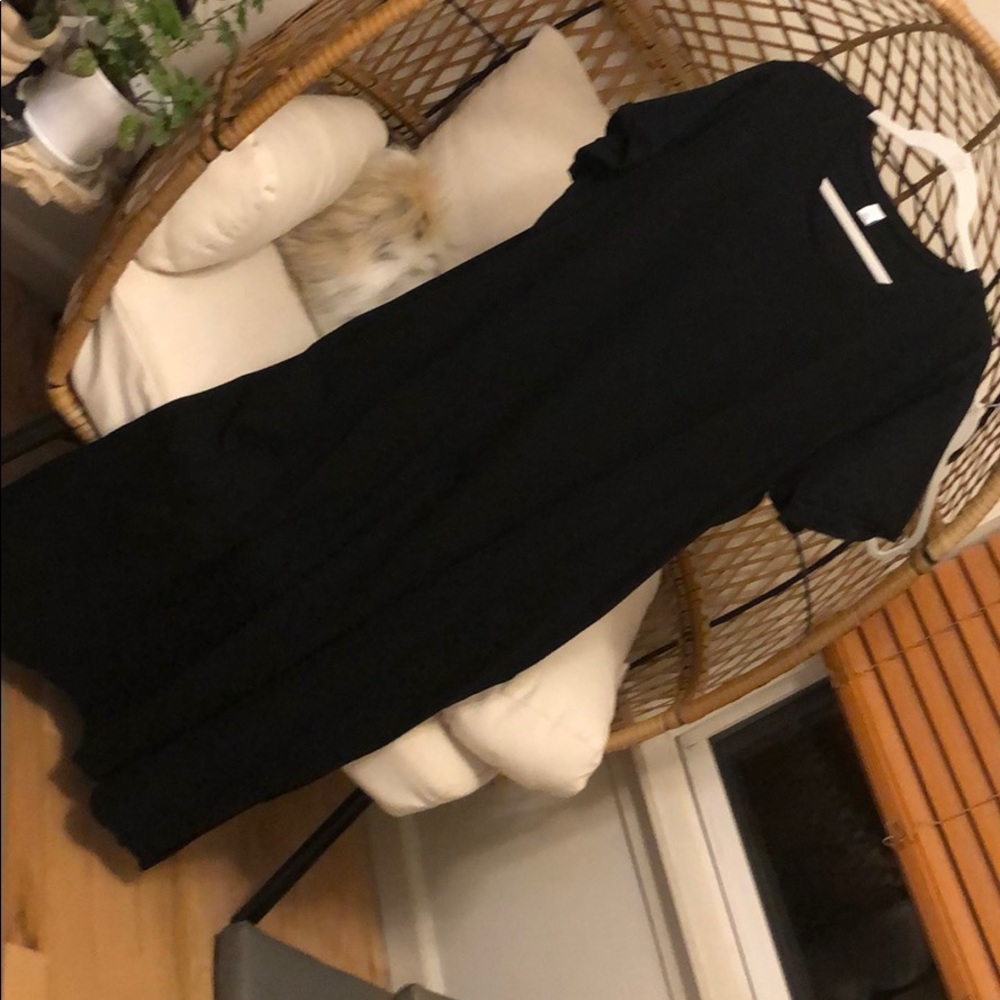 Maxi shirt dress